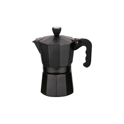 Кавоварка гейзерна алюмінієва Maestro 450 мл (MR-1666-9-BLACK)