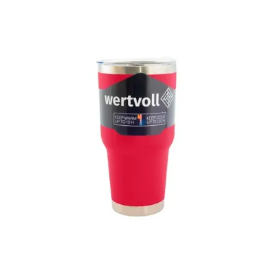 Термокружка Wertvoll 900 мл Yummy Красный (RX-7002RD)