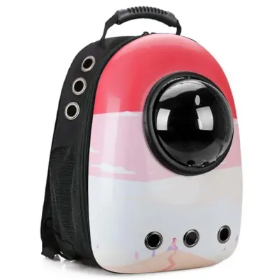 Рюкзак для перенесення домашніх тварин CosmoPet CP-87 з ілюмінатором 38х28х20 см Різнокольоровий (3_06088) Рюкзак для перенесення домашніх тварин CosmoPet CP-87 з ілюмінатором 38х28х20 см Різнокольоровий (3_06088)