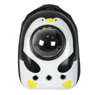 Рюкзак для переноски домашних питомцев CosmoPet CP-87 с иллюминатором 38х28х20 см Разноцветный (3_06089)
