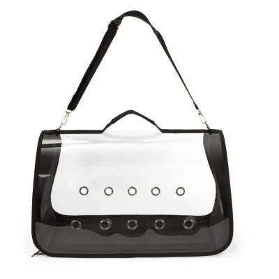 Сумка для переноски домашних питомцев CosmoPet CP-10L 50x25x27 см Черный (3_06096) Сумка для переноски домашних питомцев CosmoPet CP-10L 50x25x27 см Черный (3_06096)