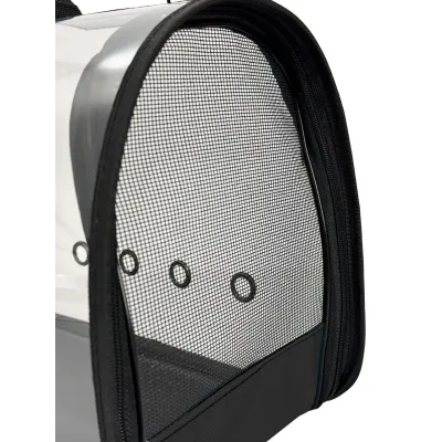 Сумка для переноски домашних питомцев CosmoPet CP-10L 50x25x27 см Черный (3_06096) Сумка для переноски домашних питомцев CosmoPet CP-10L 50x25x27 см Черный (3_06096)