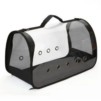 Сумка для перенесення домашніх тварин CosmoPet CP-10L 50x25x27 см Чорний (3_06096)