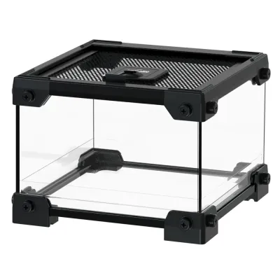 Тераріум для малих тварин Repti-Zoo 21x21x15 см Чорний (NAK01B)