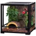 Тераріум для рептилій амфібій та дрібних ссавців Repti-Zoo 45x45x45 см Чорний (RK0105S)