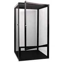 Террариум для рептилий птиц и млекопитающих Repti-Zoo 60x45x90 см Черный (AC604590) Террариум для рептилий птиц и млекопитающих Repti-Zoo 60x45x90 см Черный (AC604590)