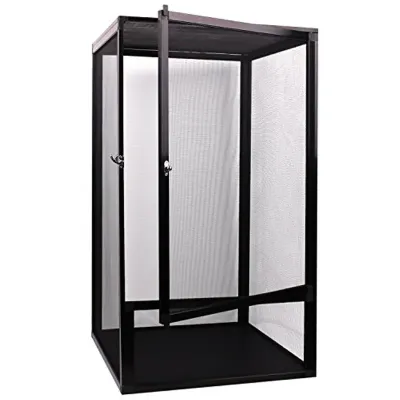 Террариум для рептилий птиц и млекопитающих Repti-Zoo 60x45x90 см Черный (AC604590) Террариум для рептилий птиц и млекопитающих Repti-Zoo 60x45x90 см Черный (AC604590)