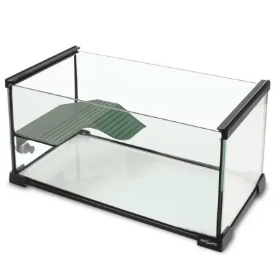 Террариум аквариум для черепахи Repti-Zoo Turtle Set 16 л 20,5х31х20 см Черный (AKTL01BG)