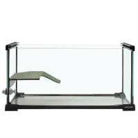 Террариум аквариум для черепахи Repti-Zoo Turtle Set 16 л 20,5х31х20 см Черный (AKTL01BG)