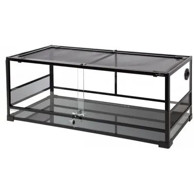 Террариум для рептилий амфибий и мелких млекопитающих Repti-Zoo 120x45x45 см Черный (RZ-RK0222) Террариум для рептилий амфибий и мелких млекопитающих Repti-Zoo 120x45x45 см Черный (RZ-RK0222)