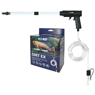 Сифон для ґрунту Hobby Dirt Ex 24-50 см Чорний (HB11880)