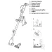 Сифон для грунта Hobby Perfektus Pro аккумуляторный 8x6x45 см Черный (HB10605)