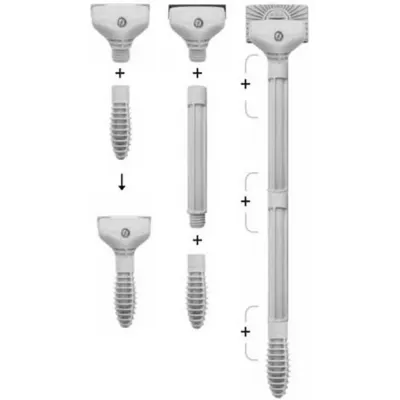 Скребок для аквариума Hobby Cleaning Set 1-2-3 набор Серый (HB61665) Скребок для аквариума Hobby Cleaning Set 1-2-3 набор Серый (HB61665)