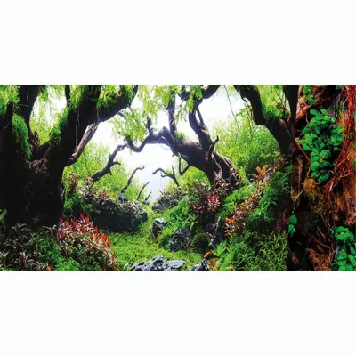 Фон для акваріума Hobby Green Dream/Wooden Sky самоклеючий 60x30 см Різнокольоровий (HB31230) Фон для акваріума Hobby Green Dream/Wooden Sky самоклеючий 60x30 см Різнокольоровий (HB31230)