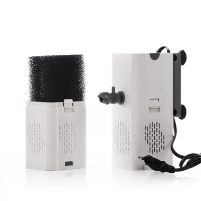 Внутрішній фільтр для акваріума Jingye Pro Filter 9300 1500 л/год до 200 л Білий (JY-9300F)