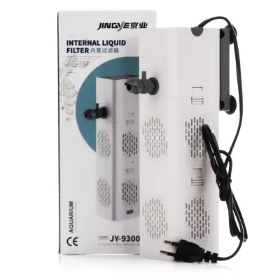 Внутрішній фільтр для акваріума Jingye Pro Filter 9300 1500 л/год до 200 л Білий (JY-9300F)