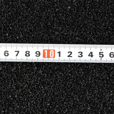 Фільтруюча губка Hobby Filter sponge black грубе очищення 50х50х3 см Чорний (HB20483)