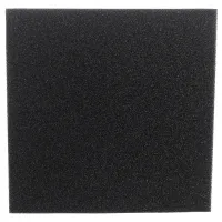 Фільтруюча губка Hobby Filter sponge black грубе очищення 50х50х3 см Чорний (HB20483)