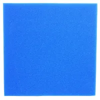 Фильтрующая губка для аквариума Hobby Filter sponge blue мелкопористая ​50х50х2 см Голубой (HB20459)