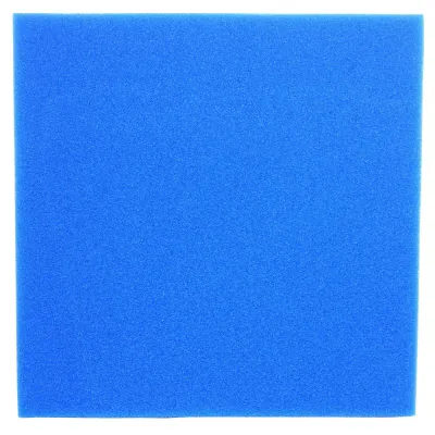 Фільтруюча губка Hobby Filter sponge blue дрібнопориста 50х50х3см ppi 30 Синій (HB20460)