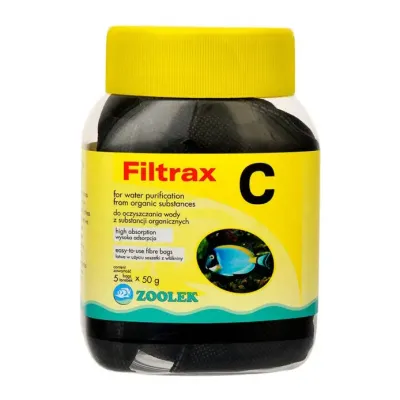 Активоване вугілля Zoolek Filtrax C 5х50 г (ZL3038)
