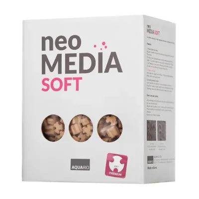 Наполнитель для биофильтрации Aquario Neo Media Soft XL со снижением pH5 л  (neomedia-sxl5)