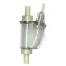 Проточний дифузор Aqua-Nova для шланга фільтра 12/16 та 16/21 мм Прозорий (NCO2-INLINEDIFFUSER)