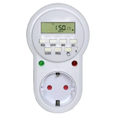 Таймер електронний Hobby Aqua Terra Timer pro програматор Білий (HB36155)