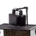Двойной плафон для ламп Repti-Zoo DRL01 2х150W с керамическими патронами 28,5х14,5х20 см Черный (RZ-DRL01)