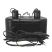 Двойной плафон для ламп Repti-Zoo DRL01 2х150W с керамическими патронами 28,5х14,5х20 см Черный (RZ-DRL01)