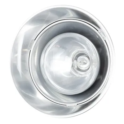 Світильник для тераріуму Repti-Zoo 2in1 Big Multi Dome глибокий рефлекторний 200W 21 см Чорний (RZ-RL19)