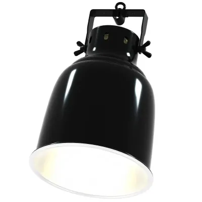 Светильник для террариума Repti-Zoo Multi Deep Dome глубокий рефлекторный 100W 14 см Черно-белый (RZ-RL15D)