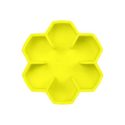 Миска для медленного кормления собак Collar WAUDOG Silicone 450 мл Желтый (Collar23538) (15696)