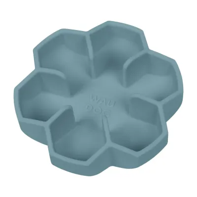 Миска для медленного кормления собак Collar WAUDOG Silicone 750 мл Серый (Collar235411) (15702)