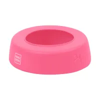 Миска-непроливайка для котов и собак Collar WAUDOG Silicone 750 мл Розовый (Collar50787) (15714)