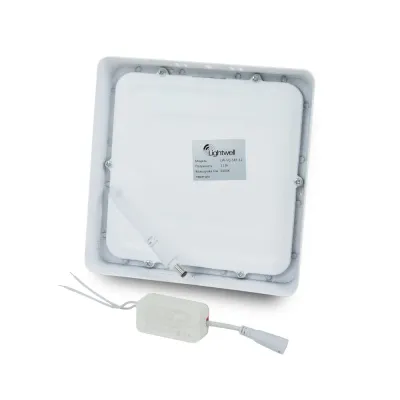 Світильник світлодіодний Lightwell LW-SQ-SRF-12 12 W Білий (295936) Світильник світлодіодний Lightwell LW-SQ-SRF-12 12 W Білий (295936)