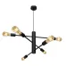 Люстра подвесная MSK Electric Asket на шесть плафонов Е27 NL 6120-6 BK Черный (619774)
