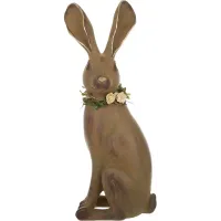 Интерьерная фигурка Bona Brown Rabbit with flowers 33 см Разноцветный (261493) Интерьерная фигурка Bona Brown Rabbit with flowers 33 см Разноцветный (261493)