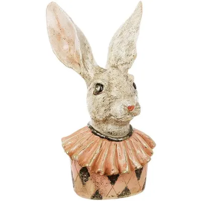 Інтер'єрна фігурка Bona Rabbit-page bust 22 см Різнокольоровий (261520)