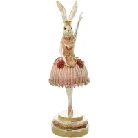 Інтер'єрна фігурка Bona Rabbit-ballerina 35 см Різнобарвний (261522)