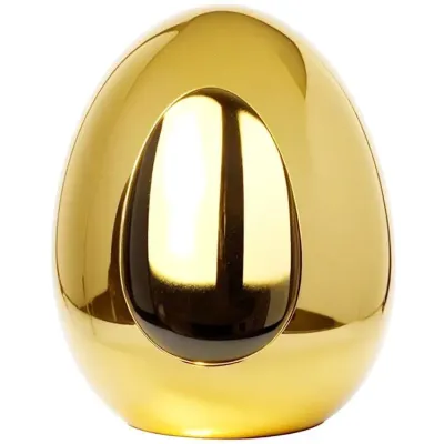 Декоративні фігурки Bona Eggs gold 6x8 см 6 шт Різнобарвний (261525)