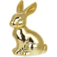 Декоративные фигурки Bona Golden Rabbit 14 см 6 шт Разноцветный (261527)