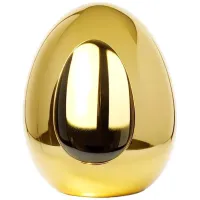 Декоративні фігурки Bona Eggs gold 8x10 см 6 шт Різнобарвний (261530)