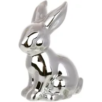 Декоративні фігурки Bona Silver Rabbit 11 см 6 шт Різнокольоровий (261533)