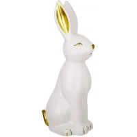 Інтер'єрна фігурка Bona Rabbit with golden ears 25 см Різнокольоровий (261540)