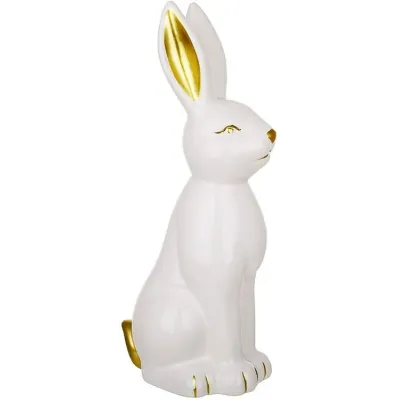 Інтер'єрна фігурка Bona Rabbit with golden ears 25 см Різнокольоровий (261540)