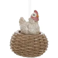 Декоративные мини фигурки Bona Hen-hen 6.5 см 6 шт Разноцветный (261574)