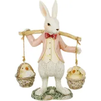 Декоративная фигурка Bona Rabbit with Chickens 17 см Разноцветный (261576) Декоративная фигурка Bona Rabbit with Chickens 17 см Разноцветный (261576)