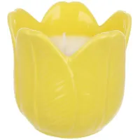 Интерьерный подсвечник Bona Yellow Tulip diameter 9 см (DP261644)