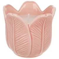 Интерьерный подсвечник Bona Pink Tulip diameter 9 см (DP261647)